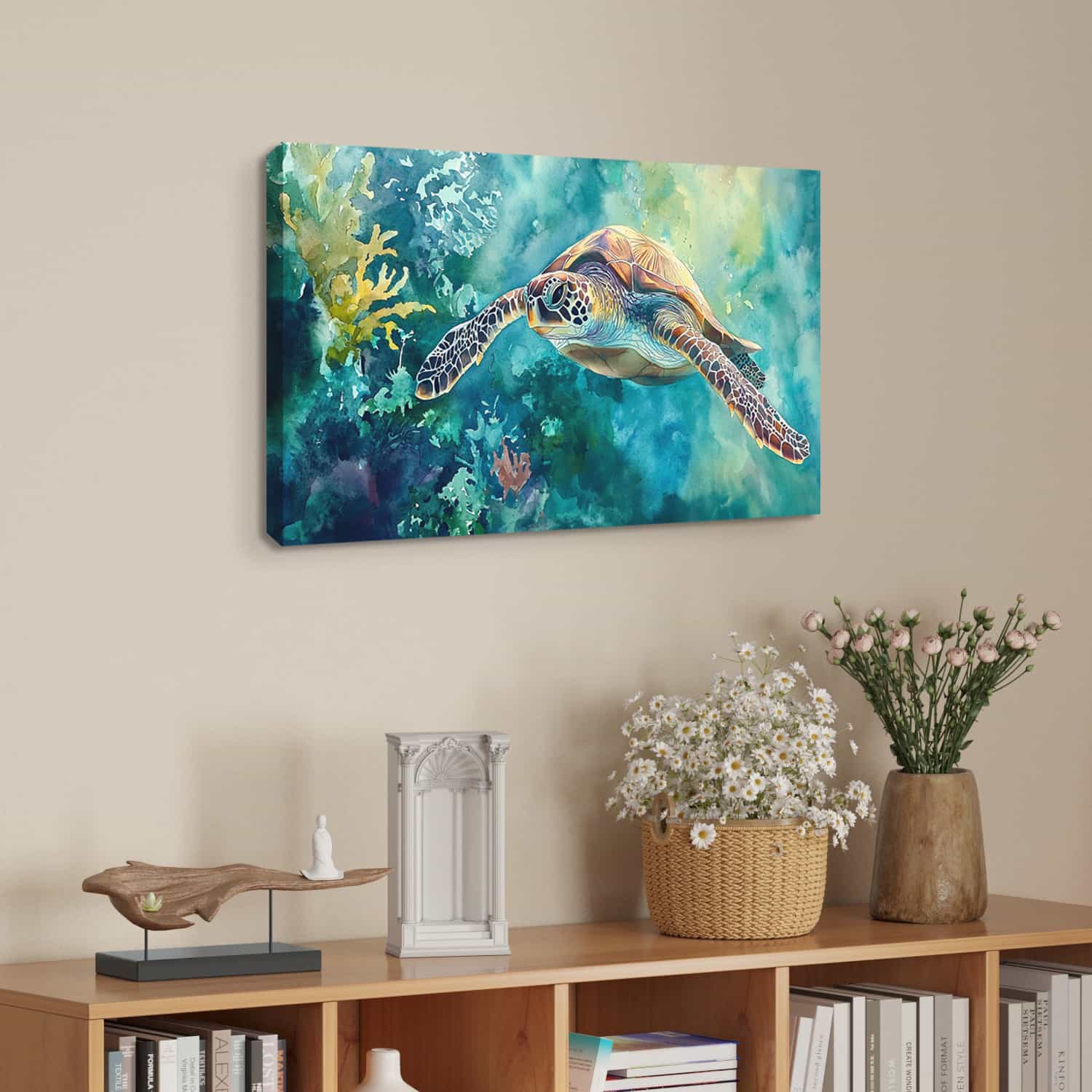 Sea Turtle Canvas Art