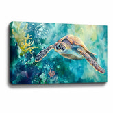Sea Turtle Canvas Art