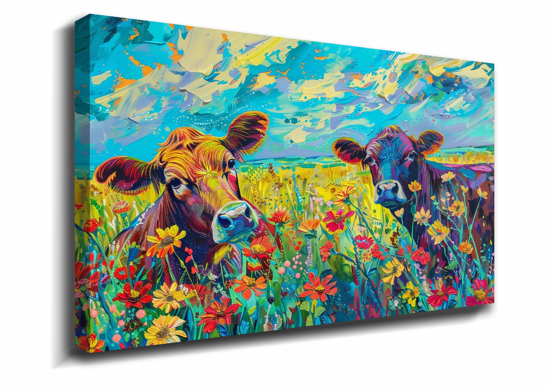 Cow Canvas Art