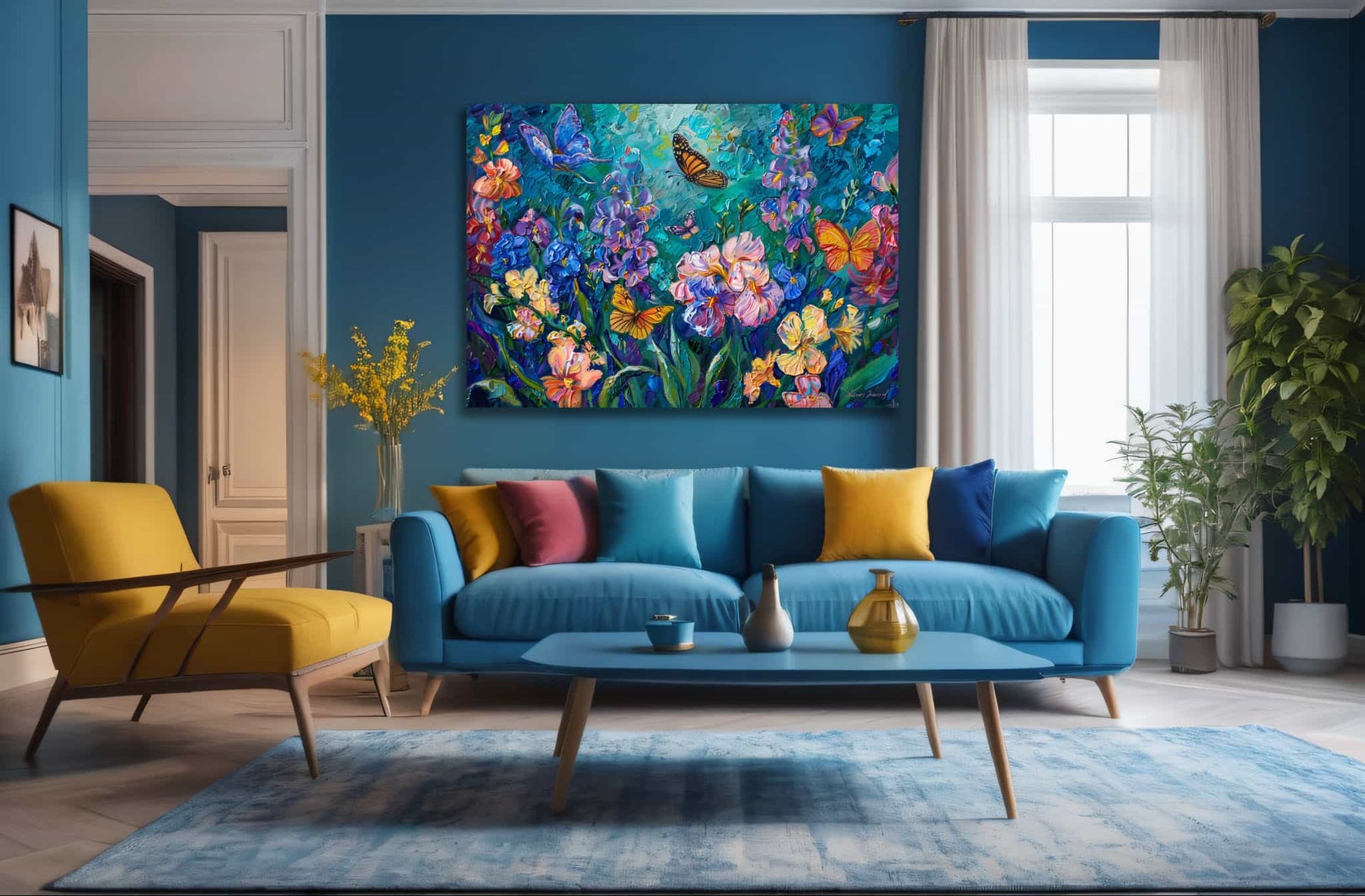 Flower Canvas Art