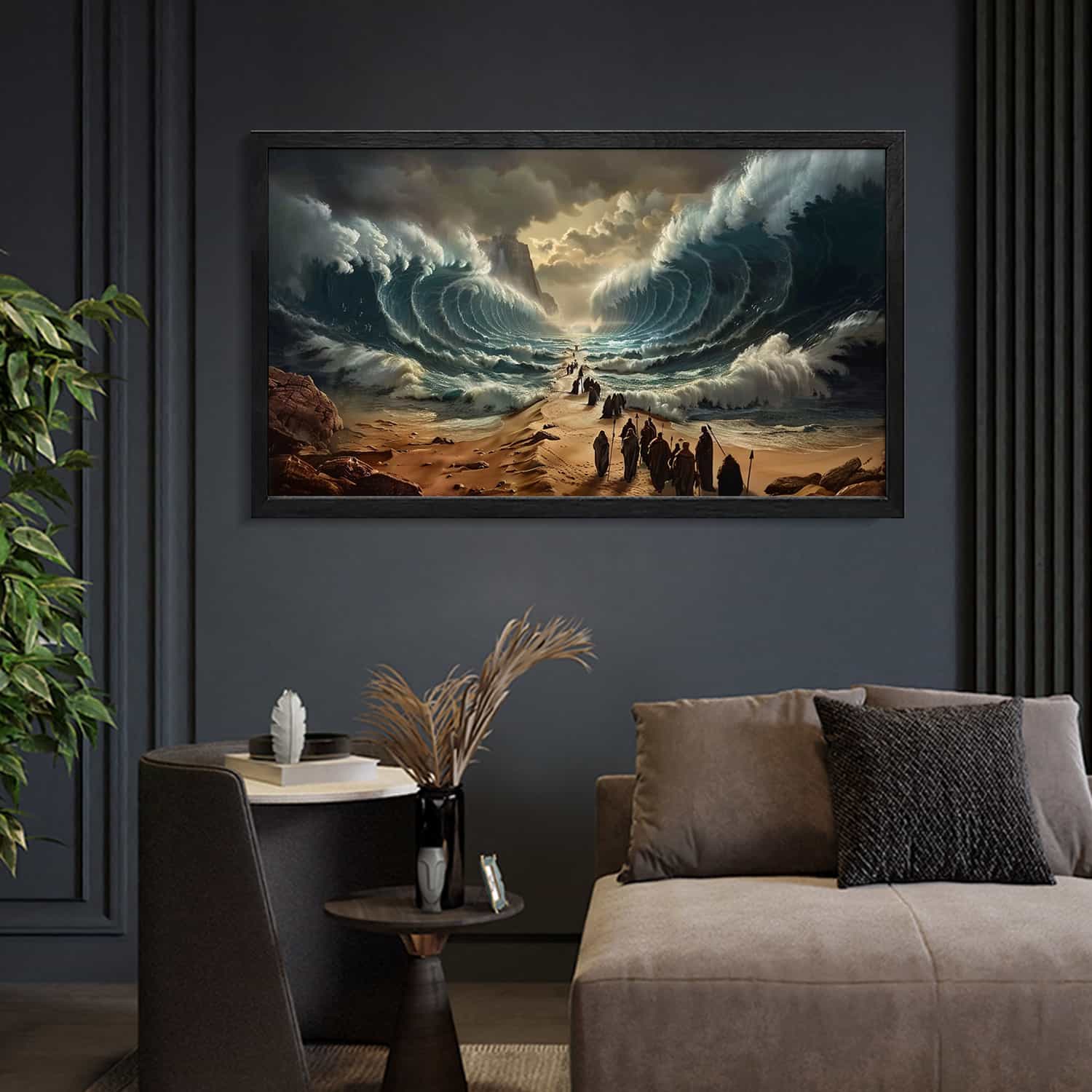 Moses Leads Out Of Egypt Canvas Art