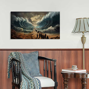 Moses Leads Out Of Egypt Canvas Art