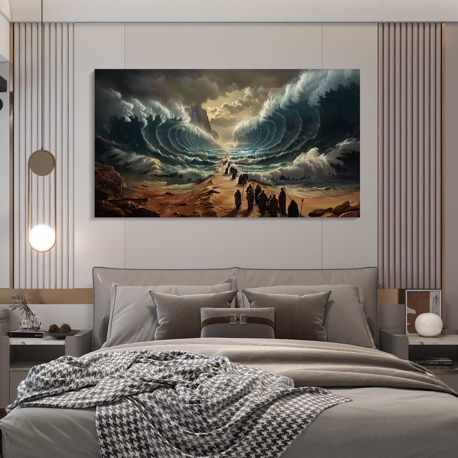 Moses Leads Out Of Egypt Canvas Art