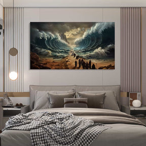 Moses Leads Out Of Egypt Canvas Art