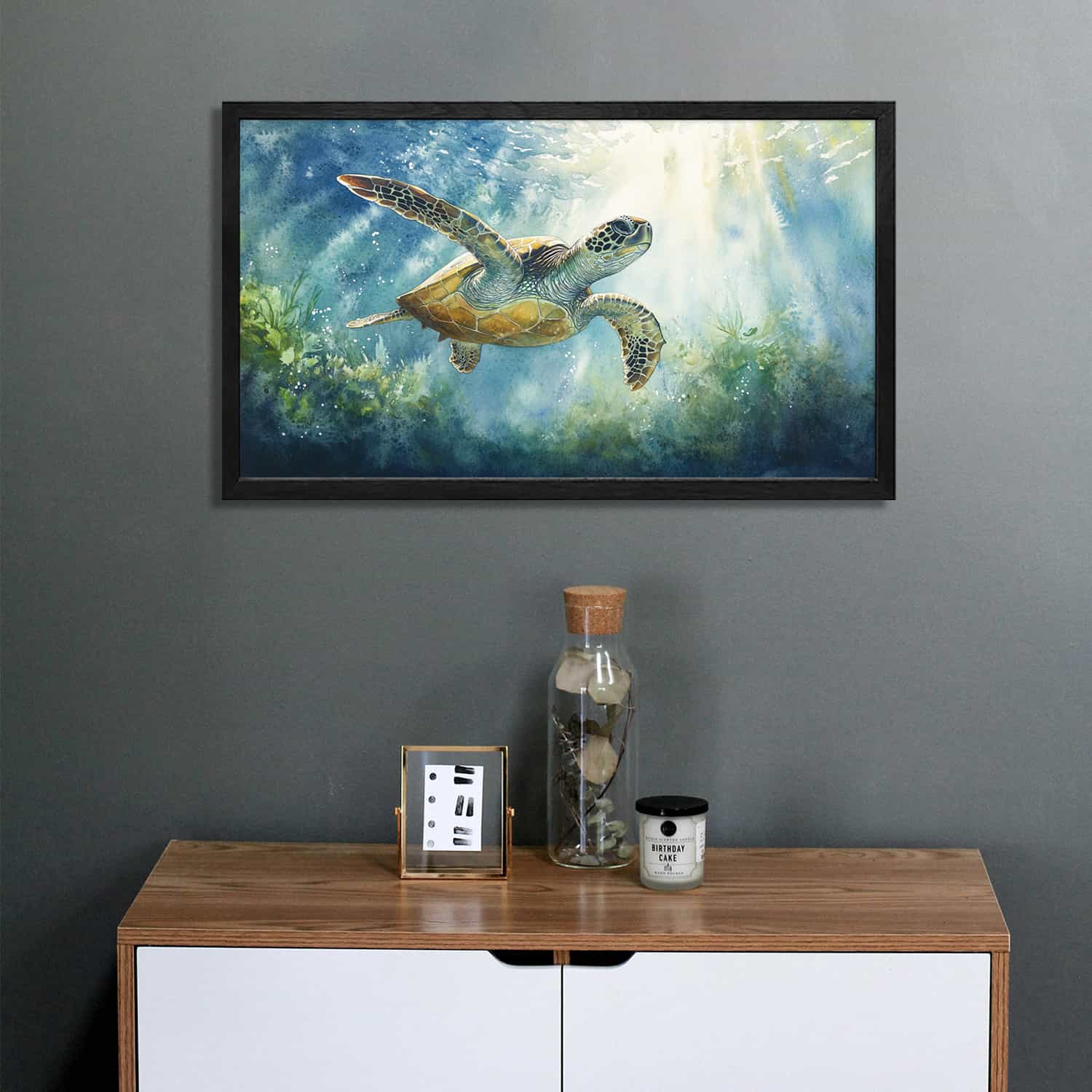 Sea Turtle Canvas Art