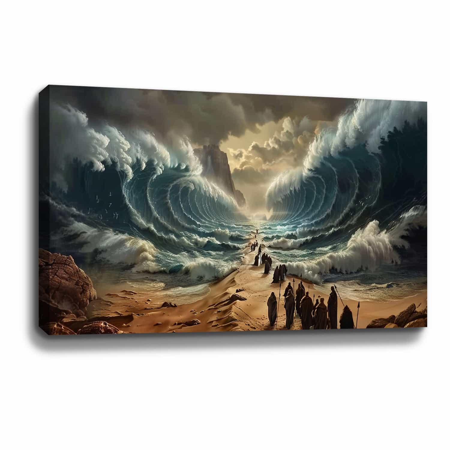 Moses Leads Out Of Egypt Canvas Art