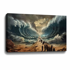 Moses Leads Out Of Egypt Canvas Art