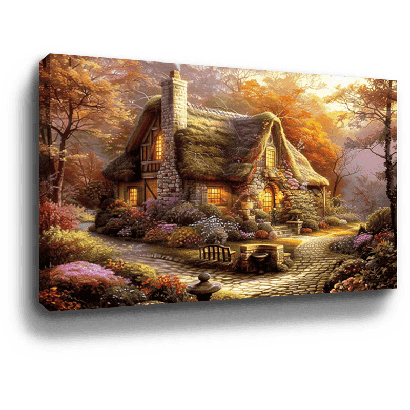 A Peaceful Retreat Canvas Art