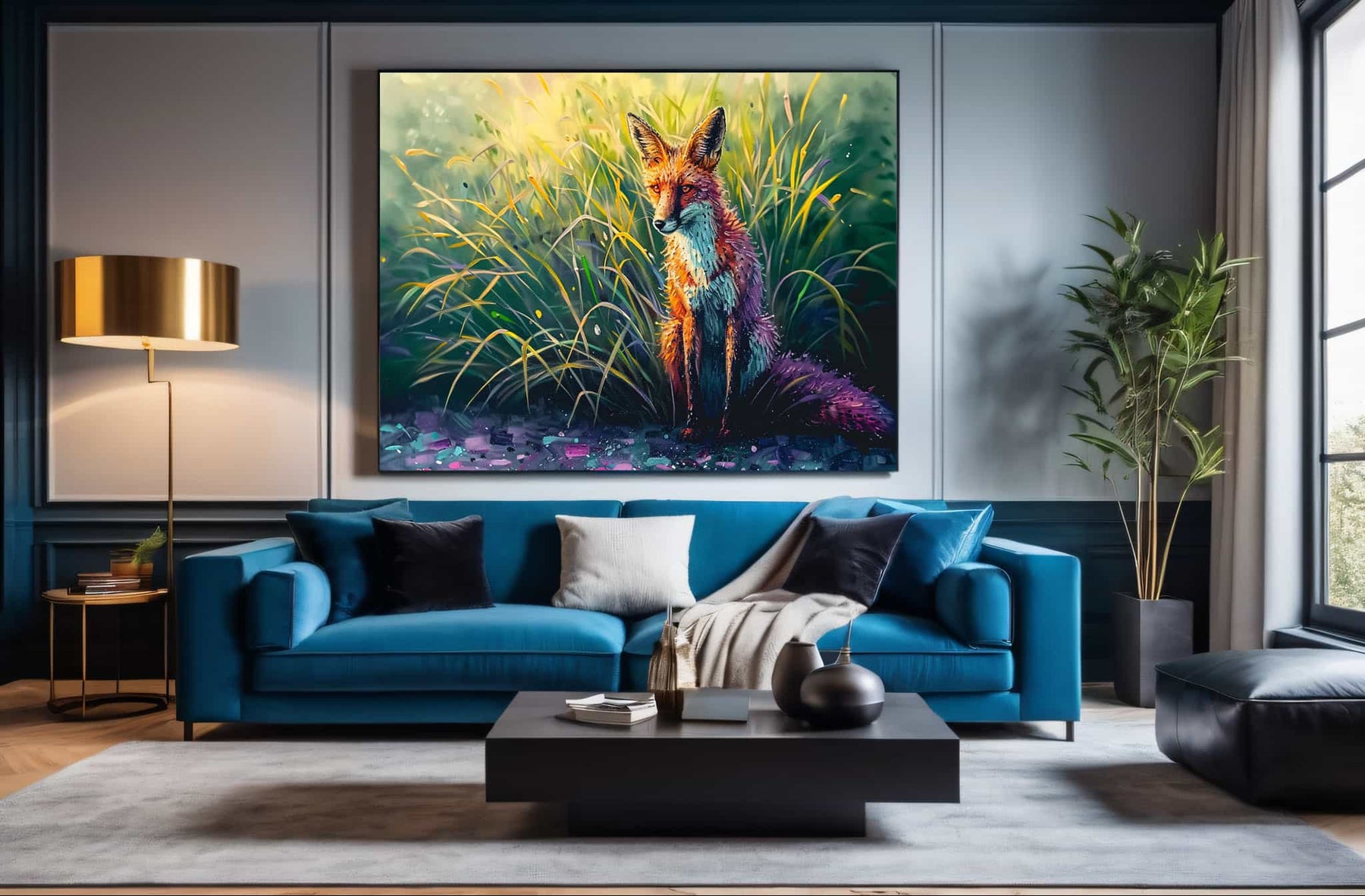 Fox Canvas Art