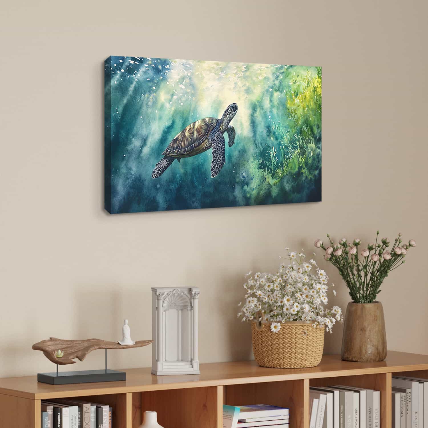 Sea Turtle Canvas Art