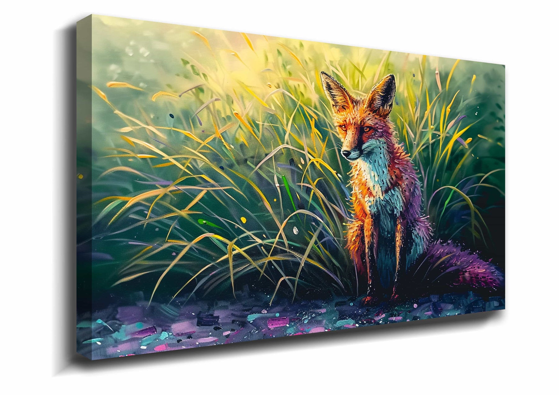 Fox Canvas Art