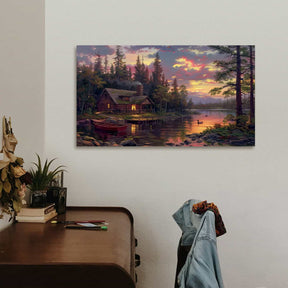 A Peace Retreat Canvas Art
