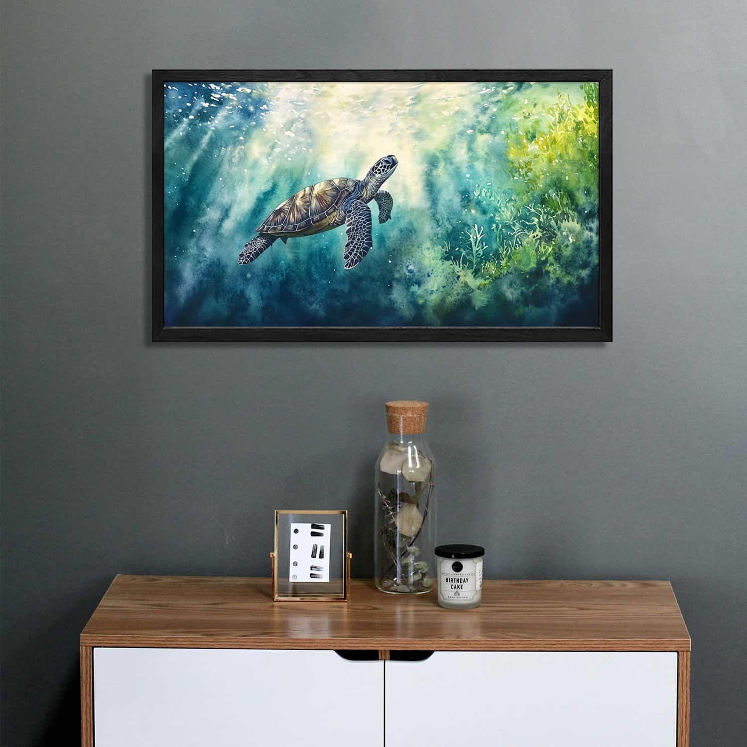 Sea Turtle Canvas Art