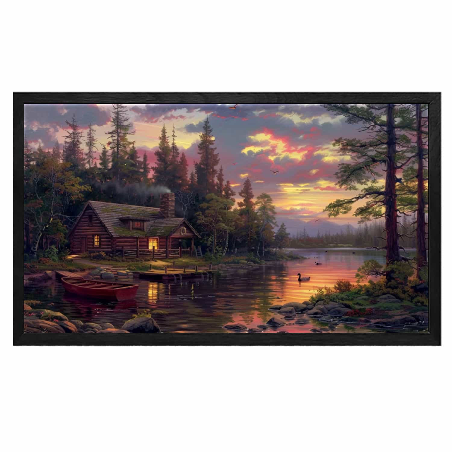 A Peace Retreat Canvas Art