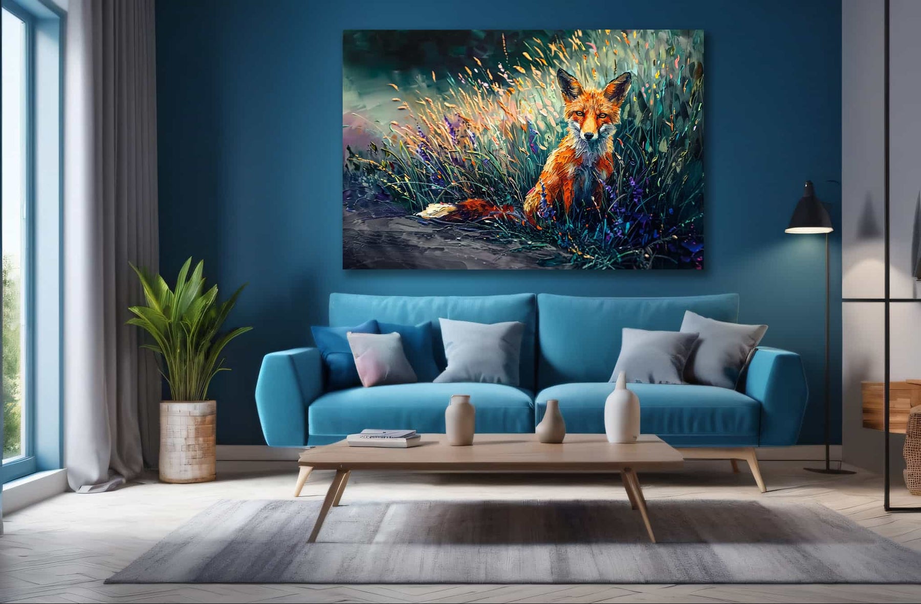Fox Canvas Art