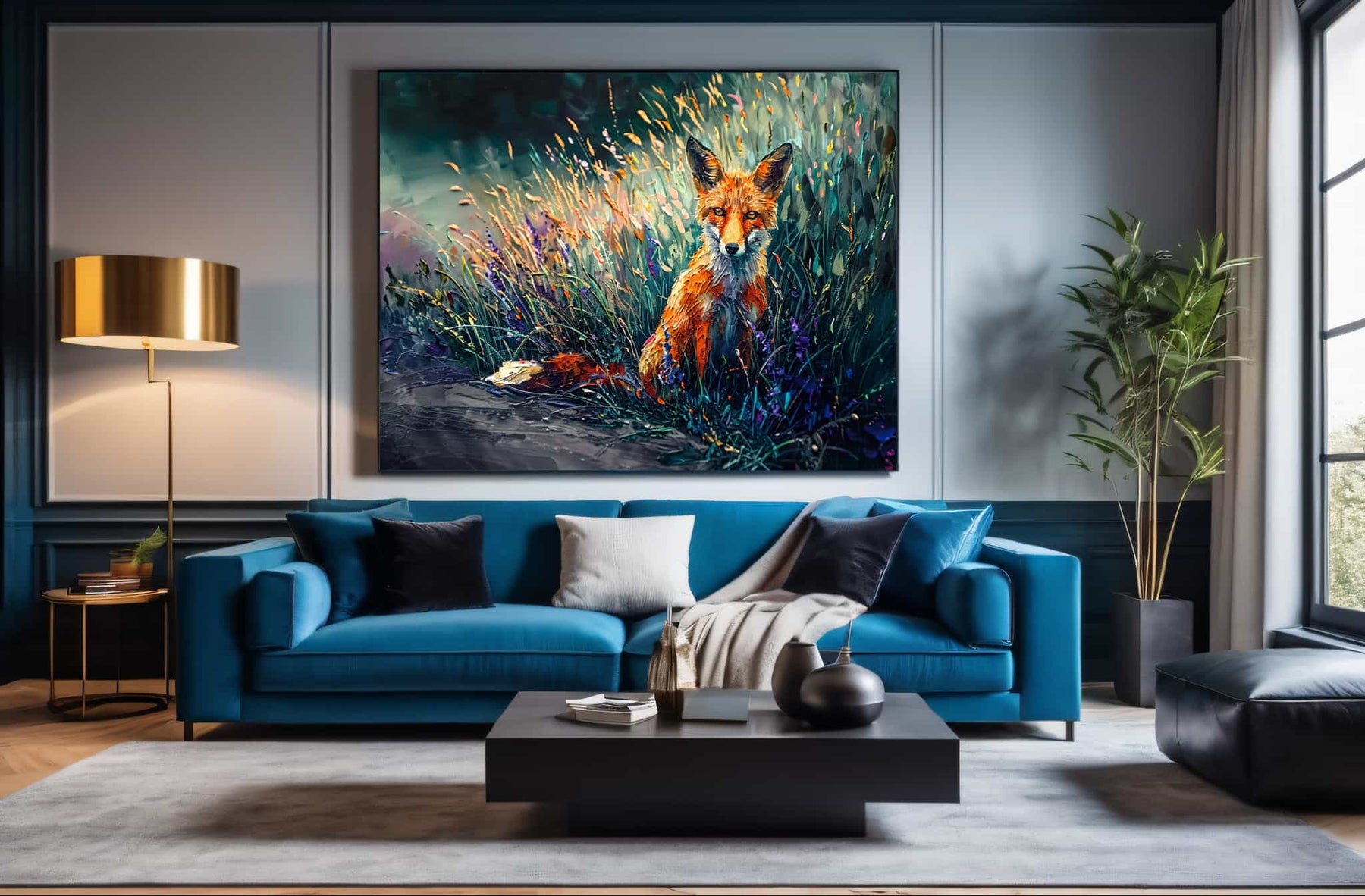 Fox Canvas Art