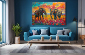 Elephant Canvas Art