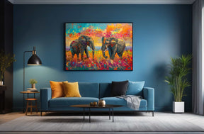 Elephant Canvas Art