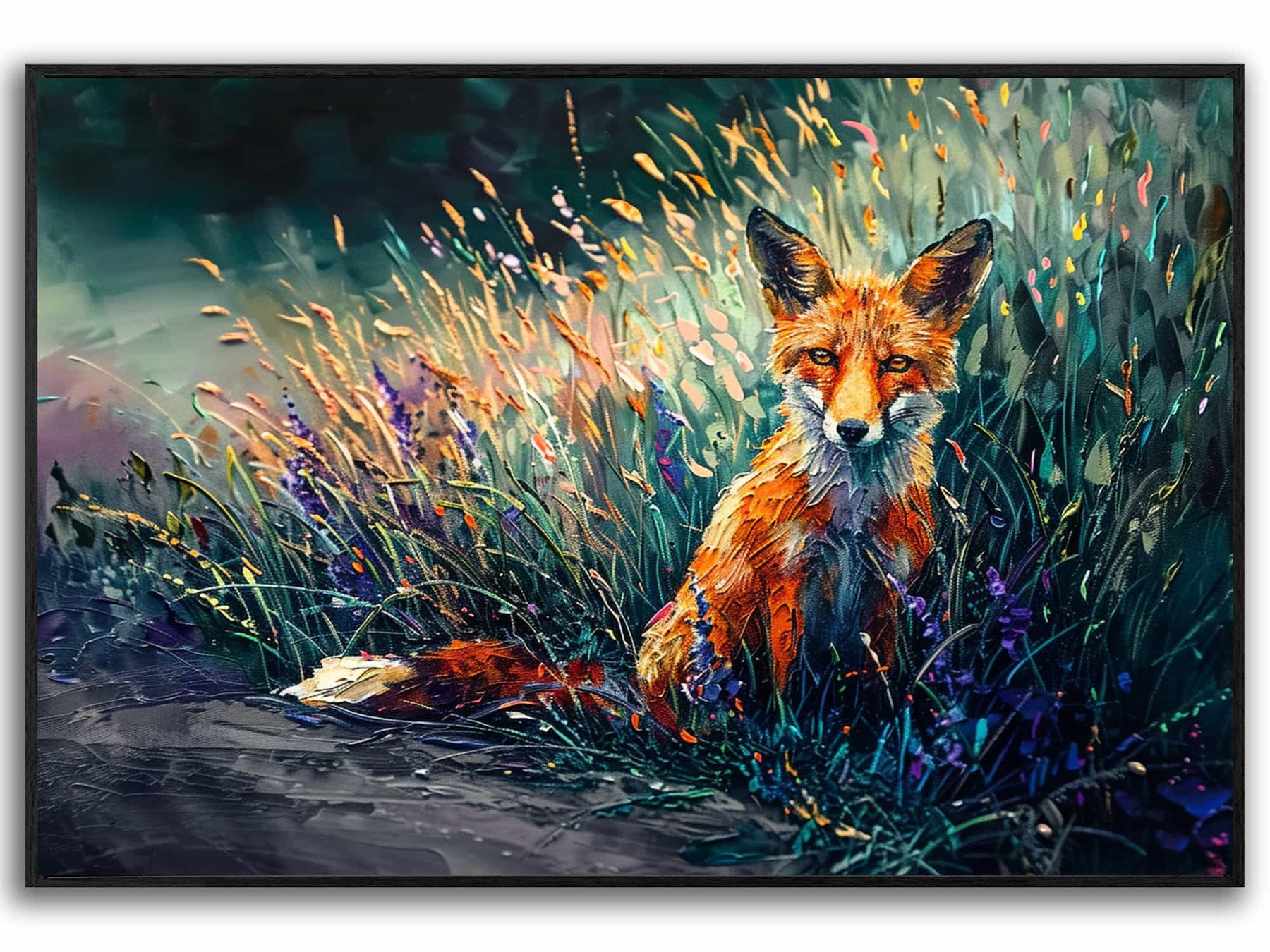 Fox Canvas Art