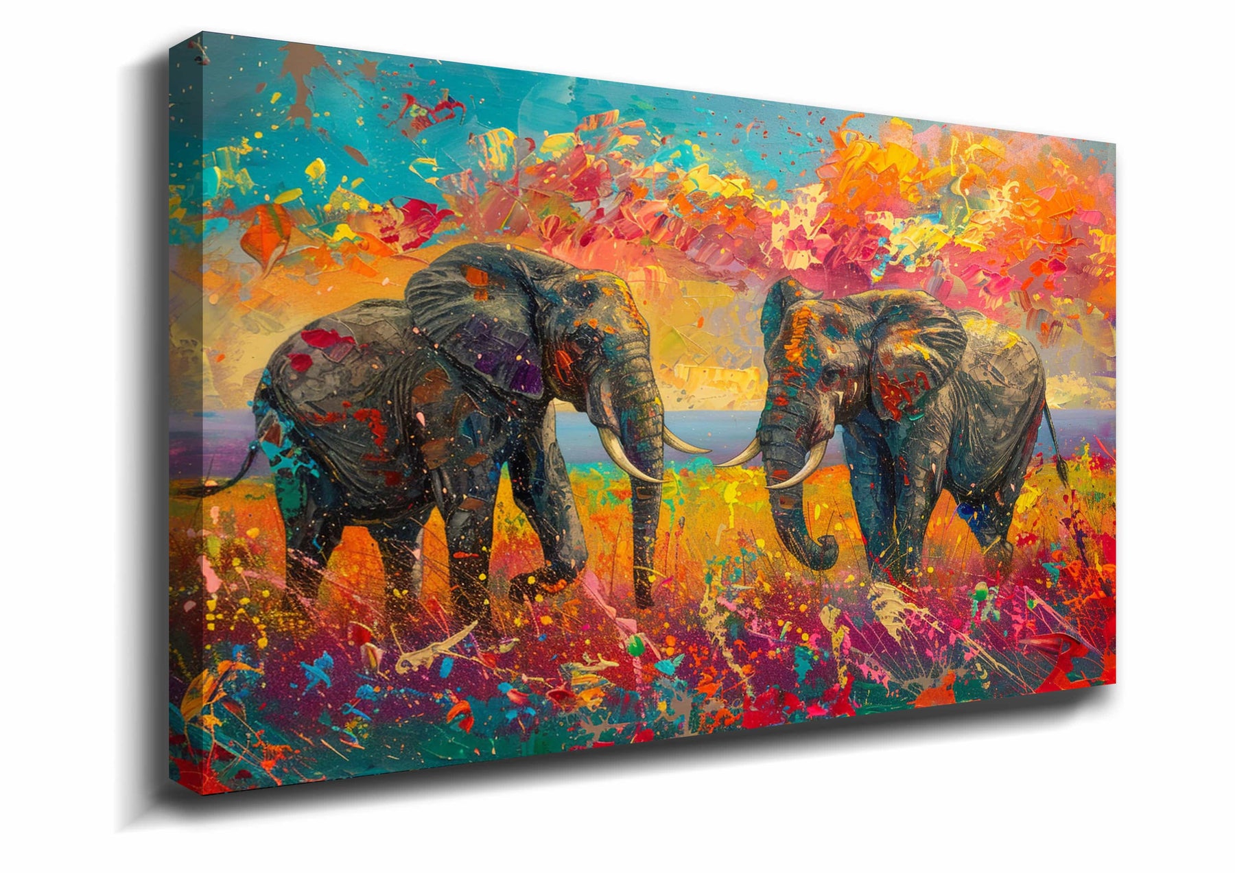 Elephant Canvas Art