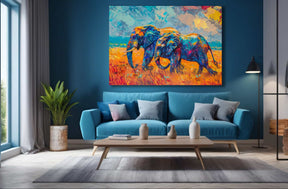 Elephant Canvas Art