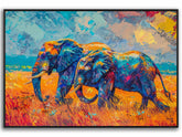 Elephant Canvas Art
