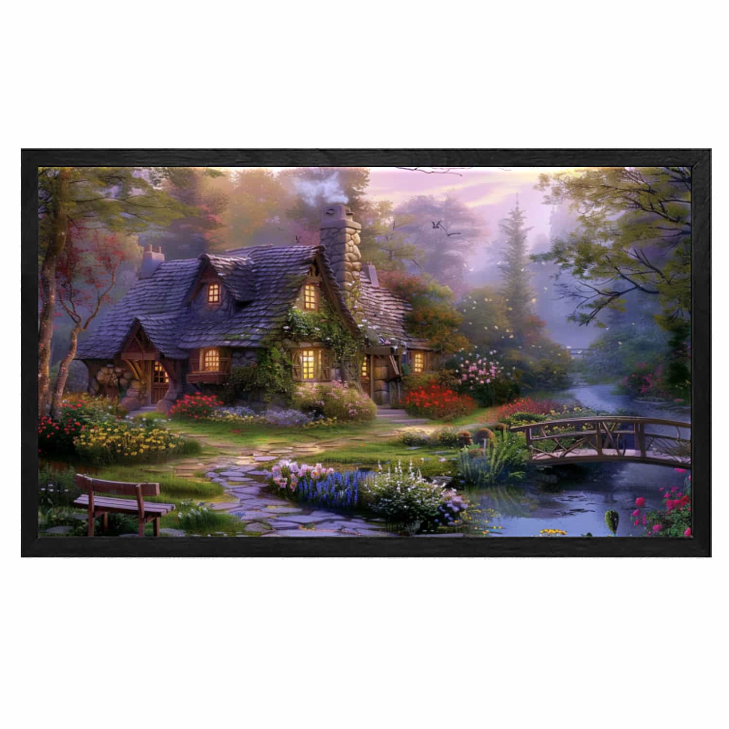Cottage Canvas Art