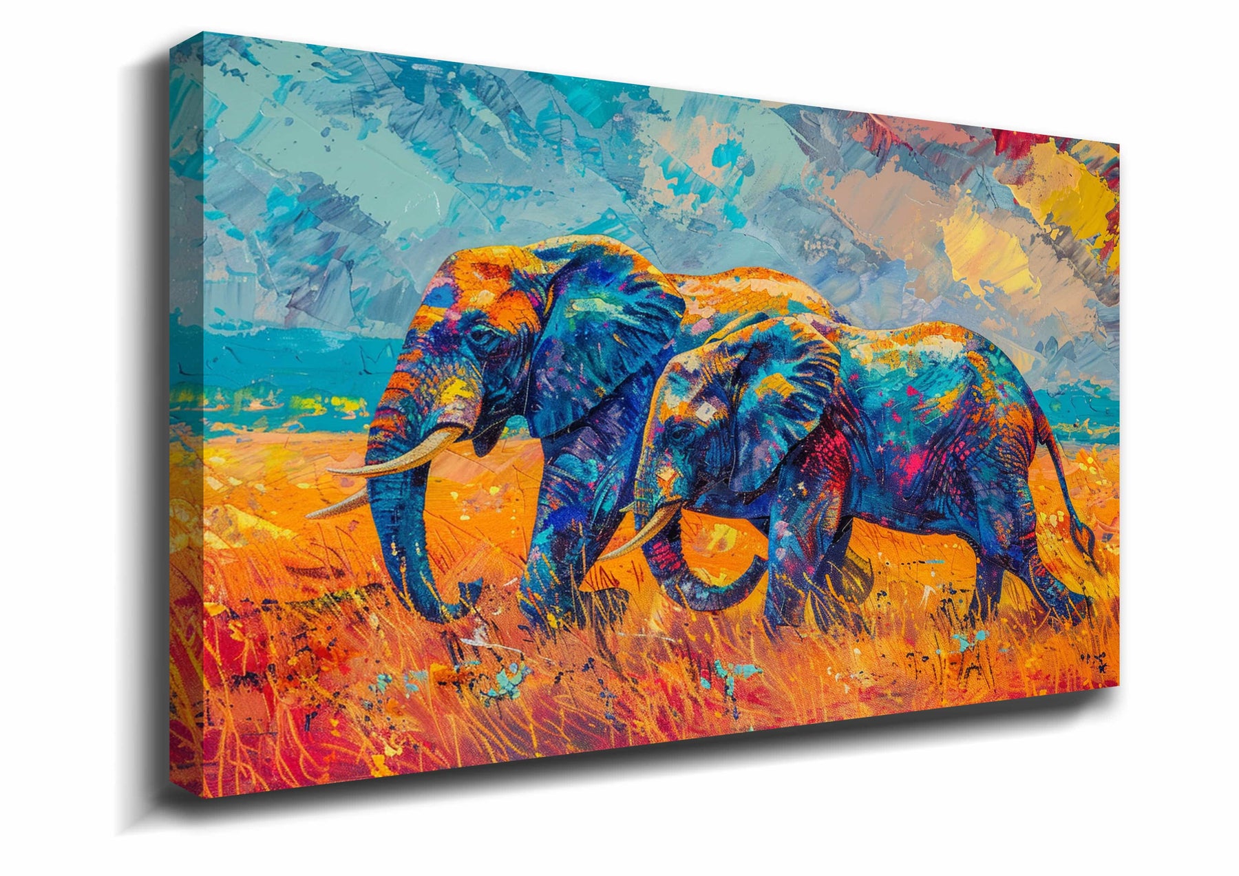 Elephant Canvas Art