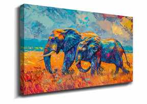 Elephant Canvas Art