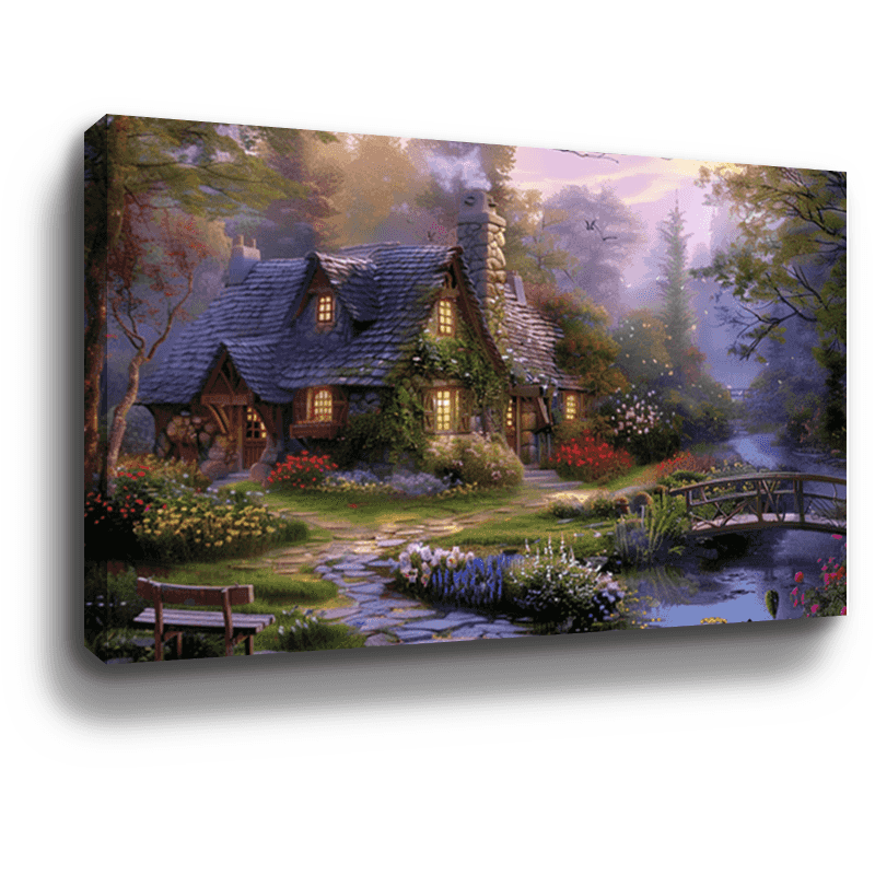 Cottage Canvas Art