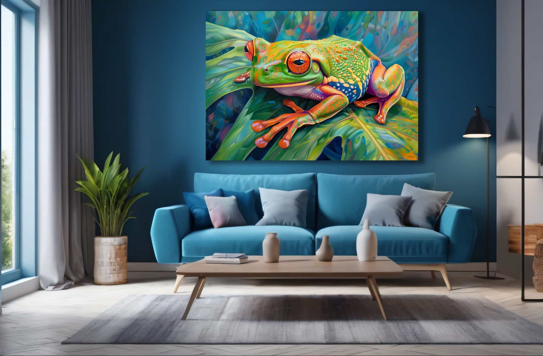 Frog Canvas Art