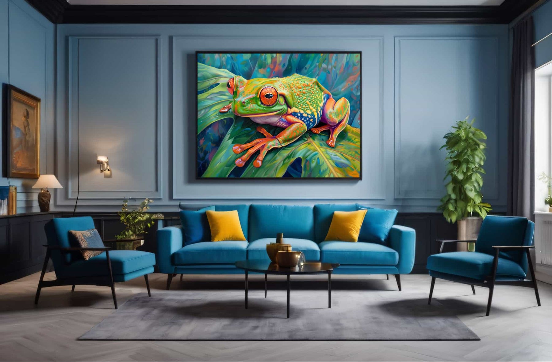 Frog Canvas Art