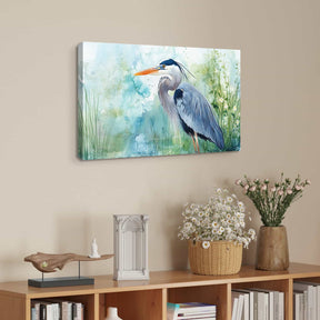 Egret Canvas Art