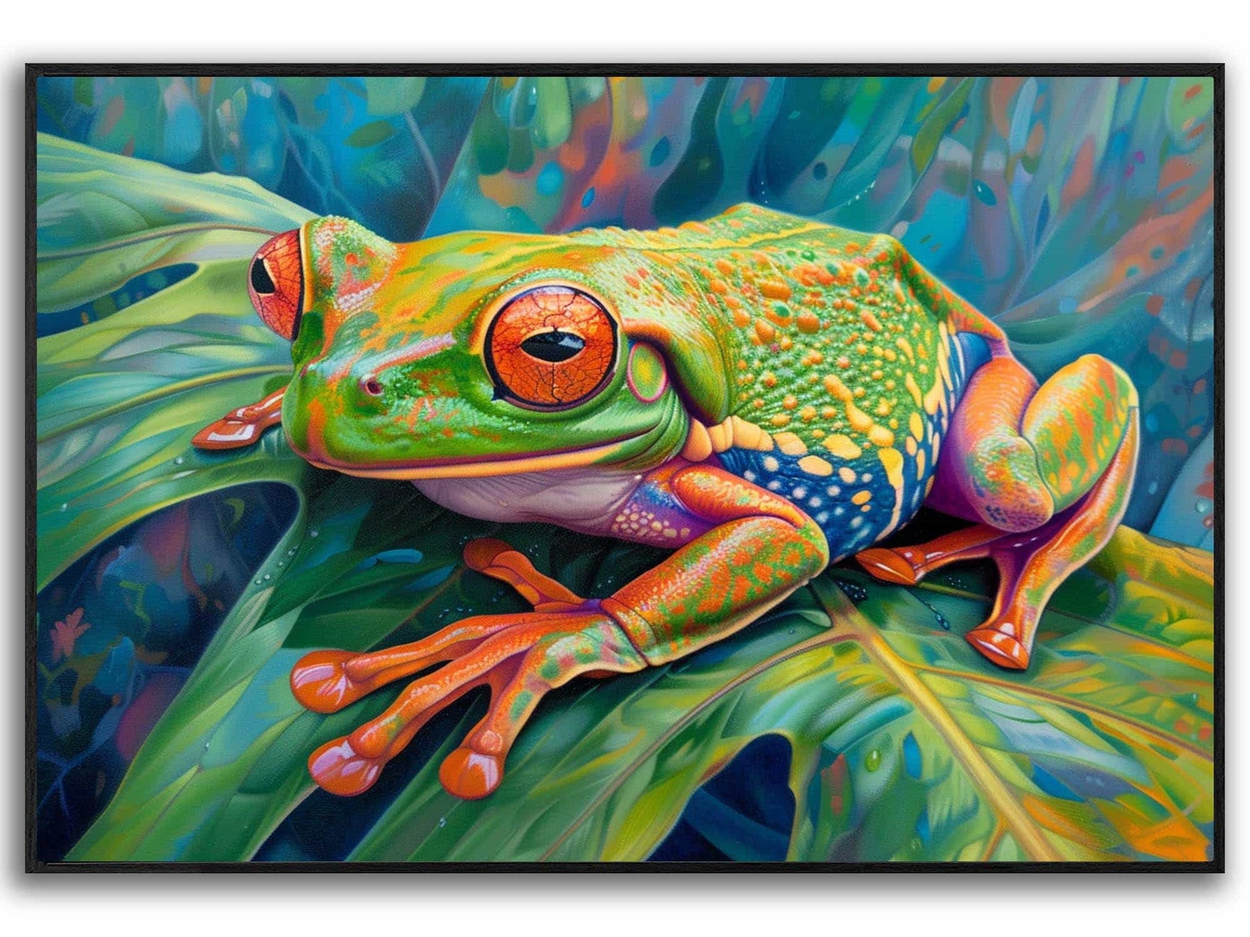 Frog Canvas Art