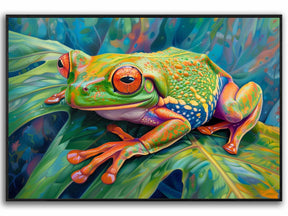 Frog Canvas Art