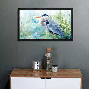 Egret Canvas Art