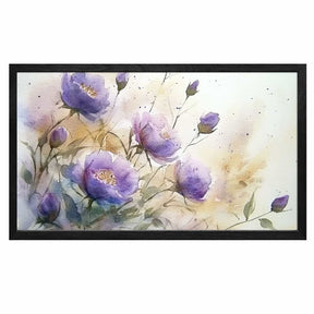 Purple Flower Canvas Art