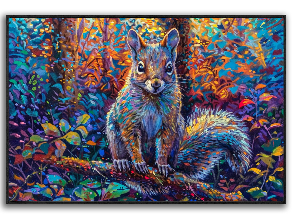 Squirrel Canvas Art