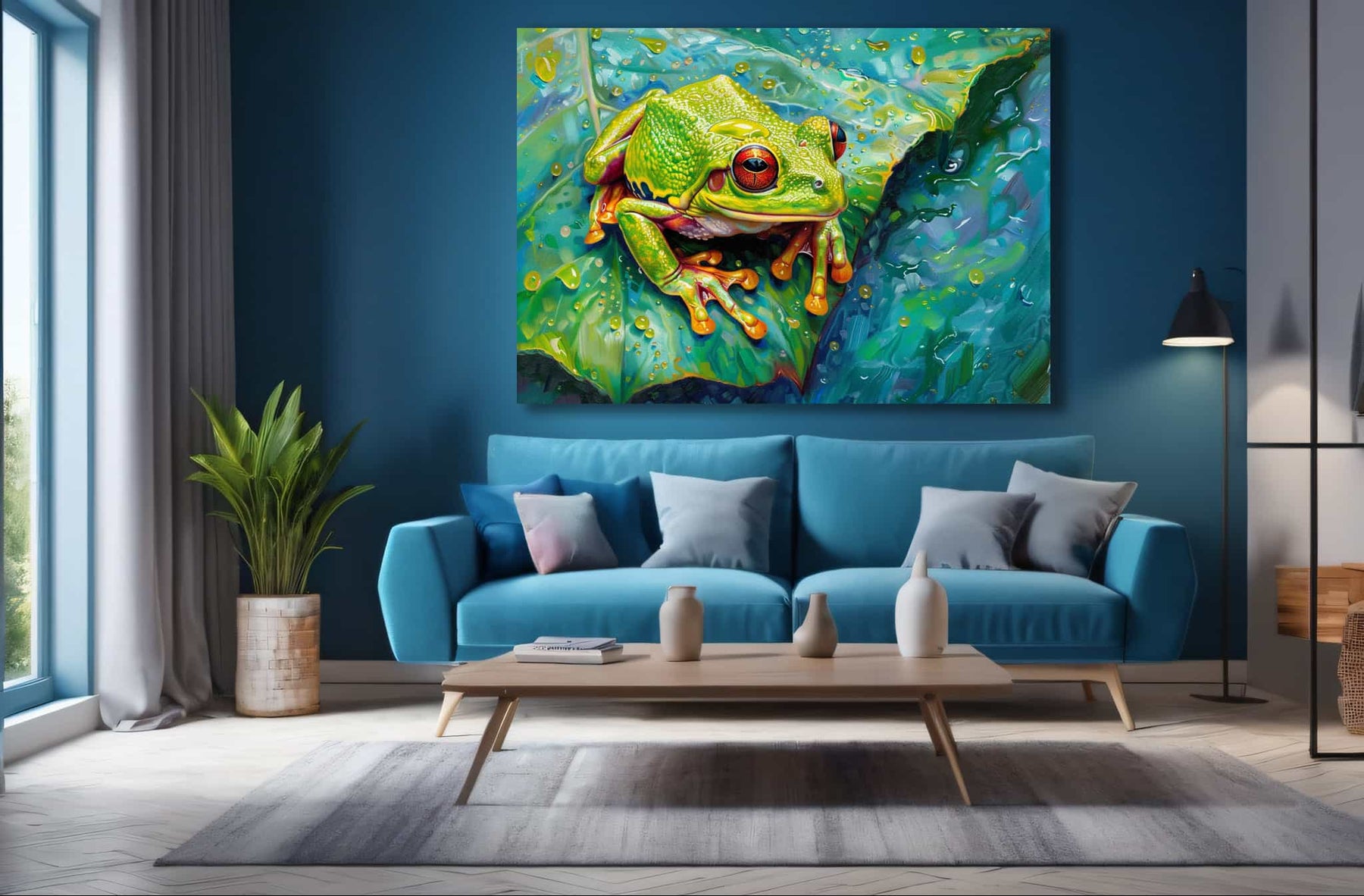 Frog Canvas Art