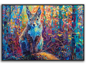 Squirrel Canvas Art