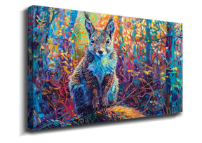 Squirrel Canvas Art