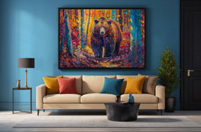Bear Canvas Art