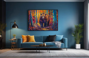 Bear Canvas Art