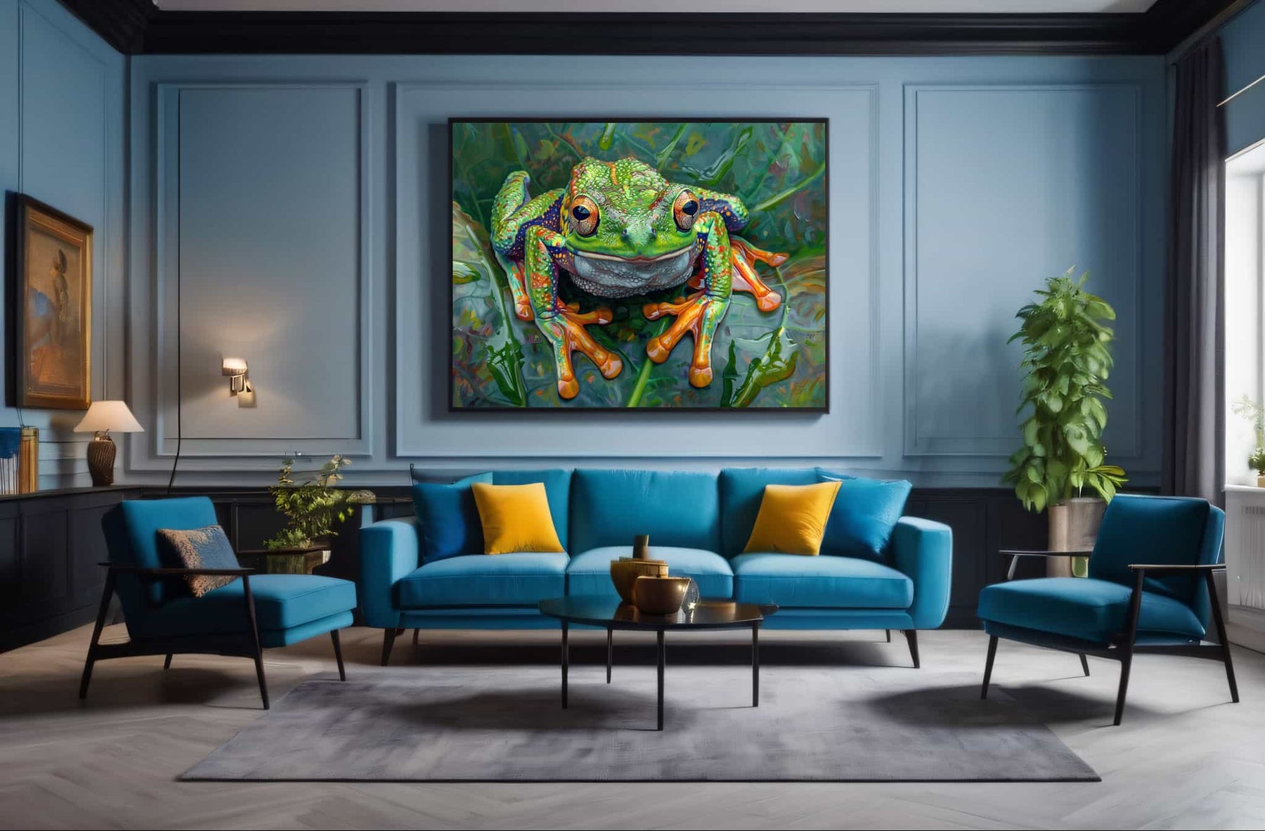 Frog Canvas Art