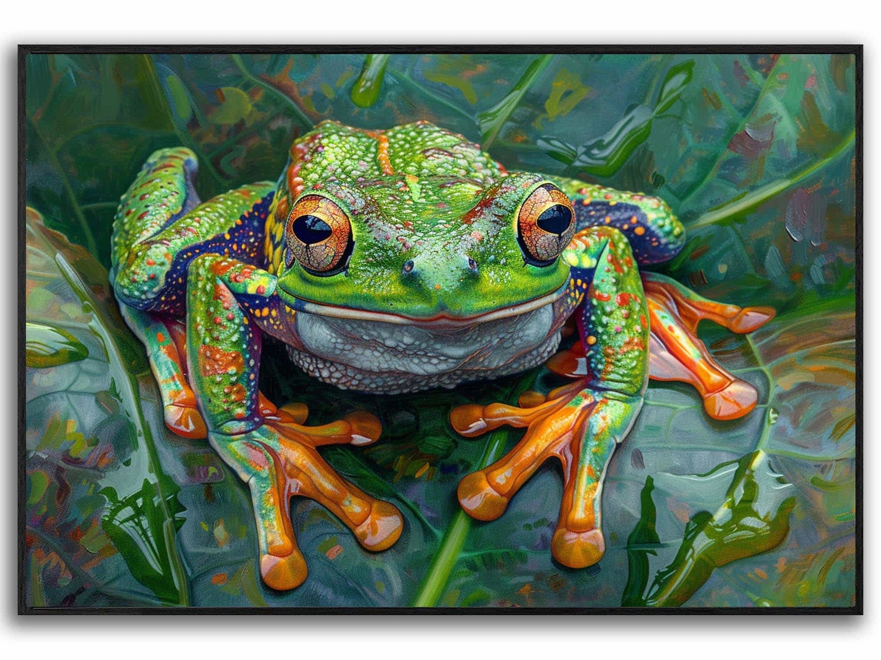 Frog Canvas Art