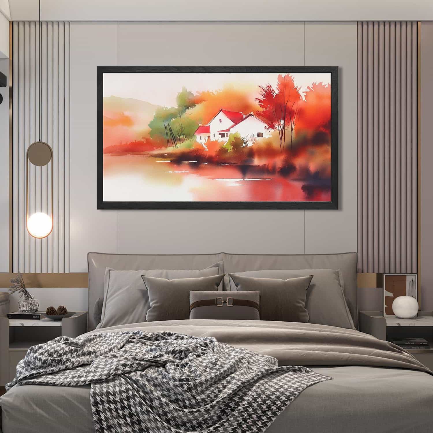 Maple House Canvas Art