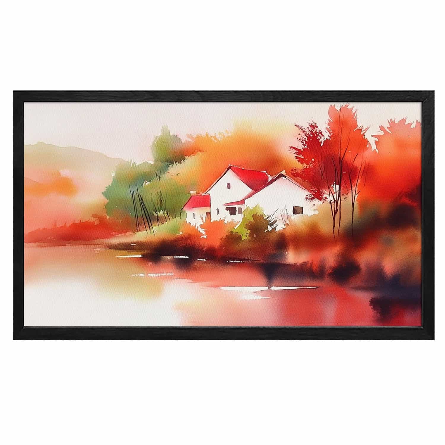 Maple House Canvas Art