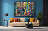 Bear Canvas Art