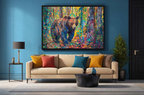 Bear Canvas Art