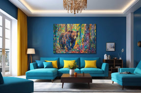 Bear Canvas Art